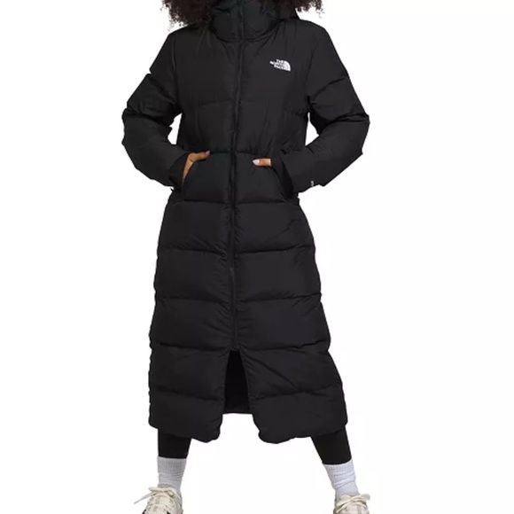 The North Face triple C parka Women's Black Full-Length Puffer Jacket - Picture 1 of 6